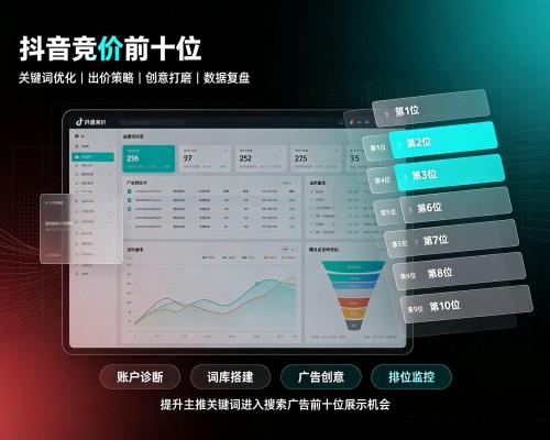 福绵抖音搜索竞价